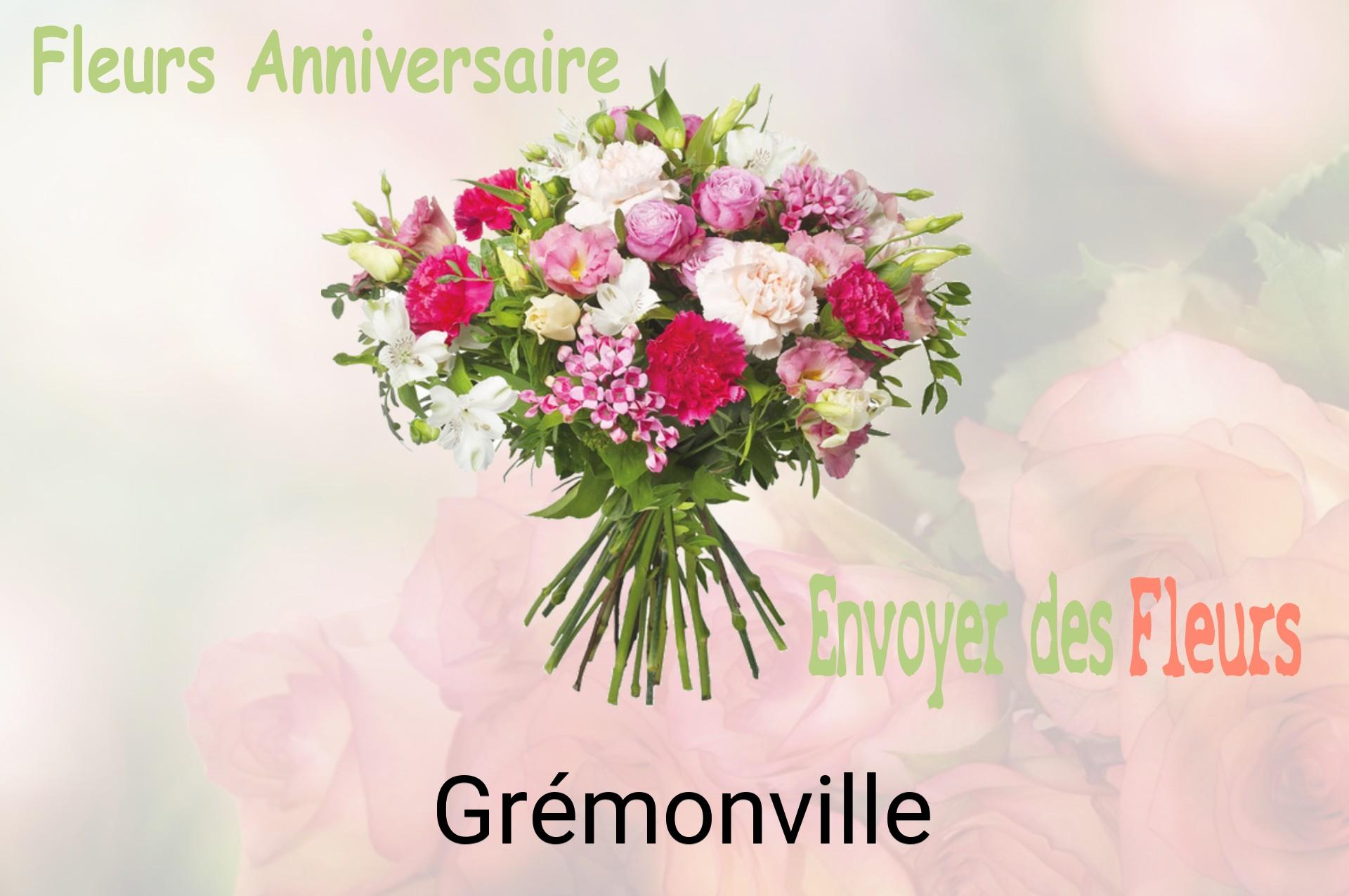 Bouquet de fleurs d’anniversaire livré à Grémonville